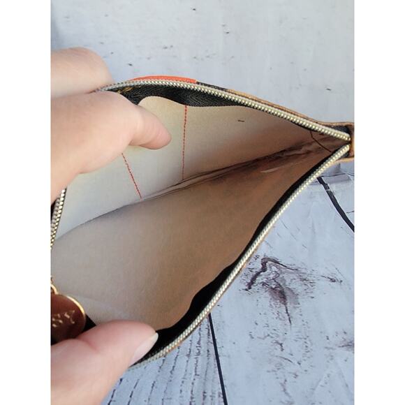 Ipsy Glam Bag November 2022 makeup bag only Leopard Print w/ Orange Strip - Picture 3 of 5